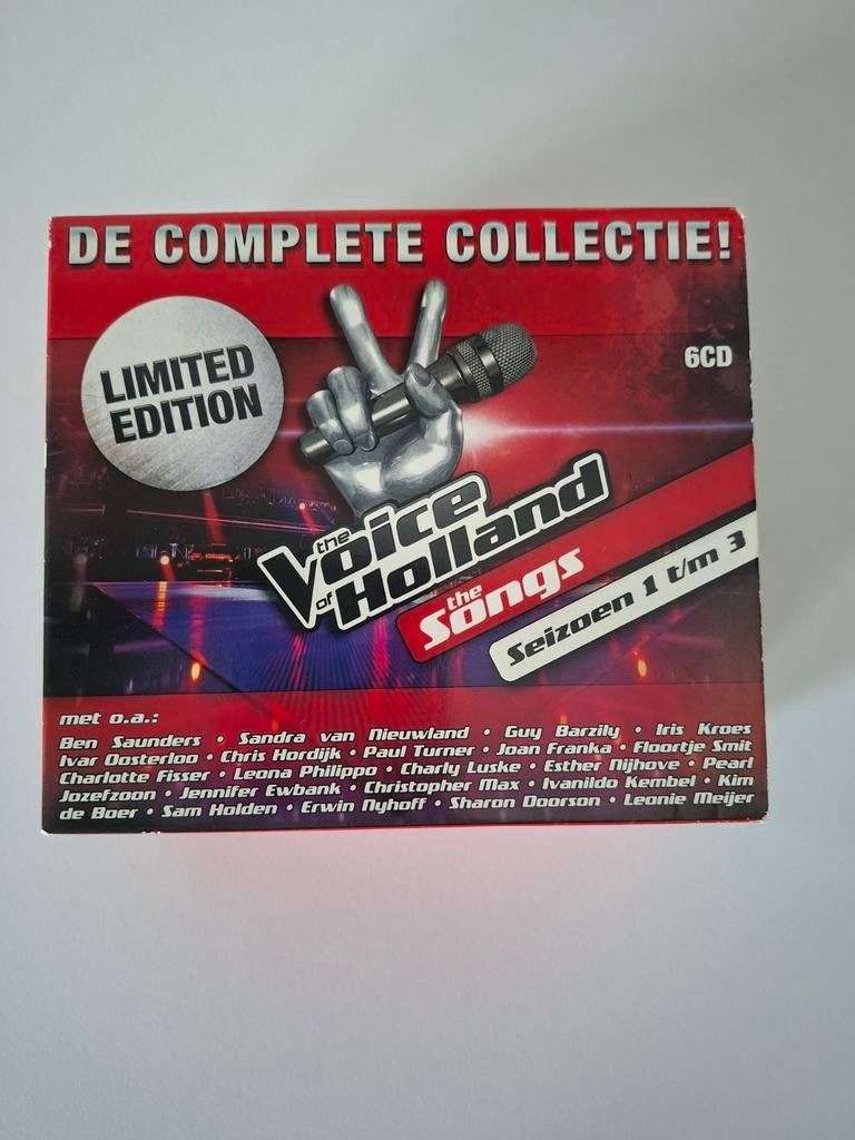 CD Box The Voice of Holland (totaal 6 Cd's) Seizoen 1 t/m 3, Ophalen of Verzenden, Zo goed als nieuw, Boxset