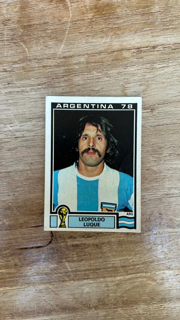 Panini Argentina 78 plaatje Leopold Luque WK 78, Verzenden, Zo goed als nieuw, Sticker