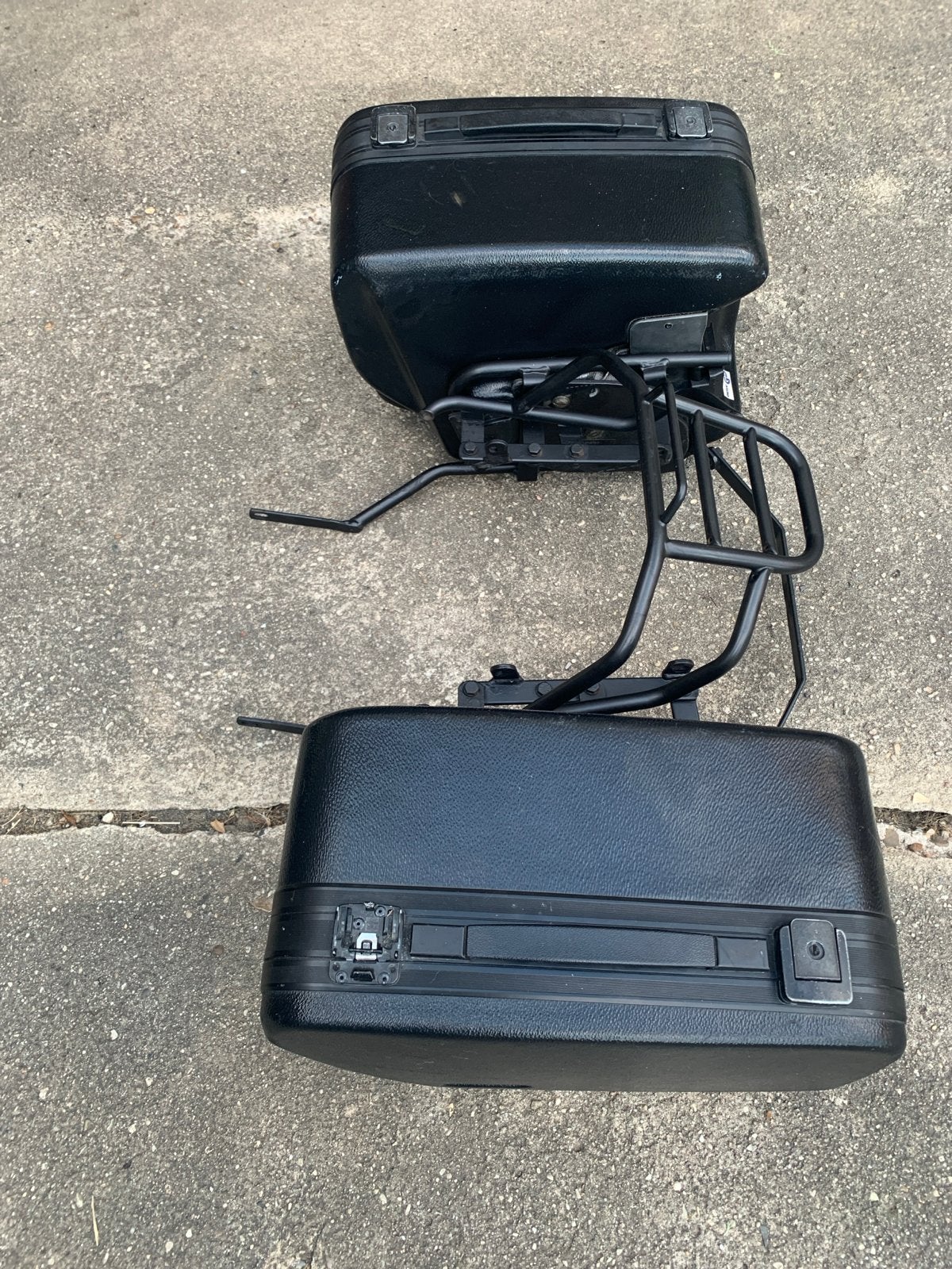 Origineel Yamaha Diversion 600 Kofferset met rek, Motoren, Ophalen of Verzenden, Gebruikt