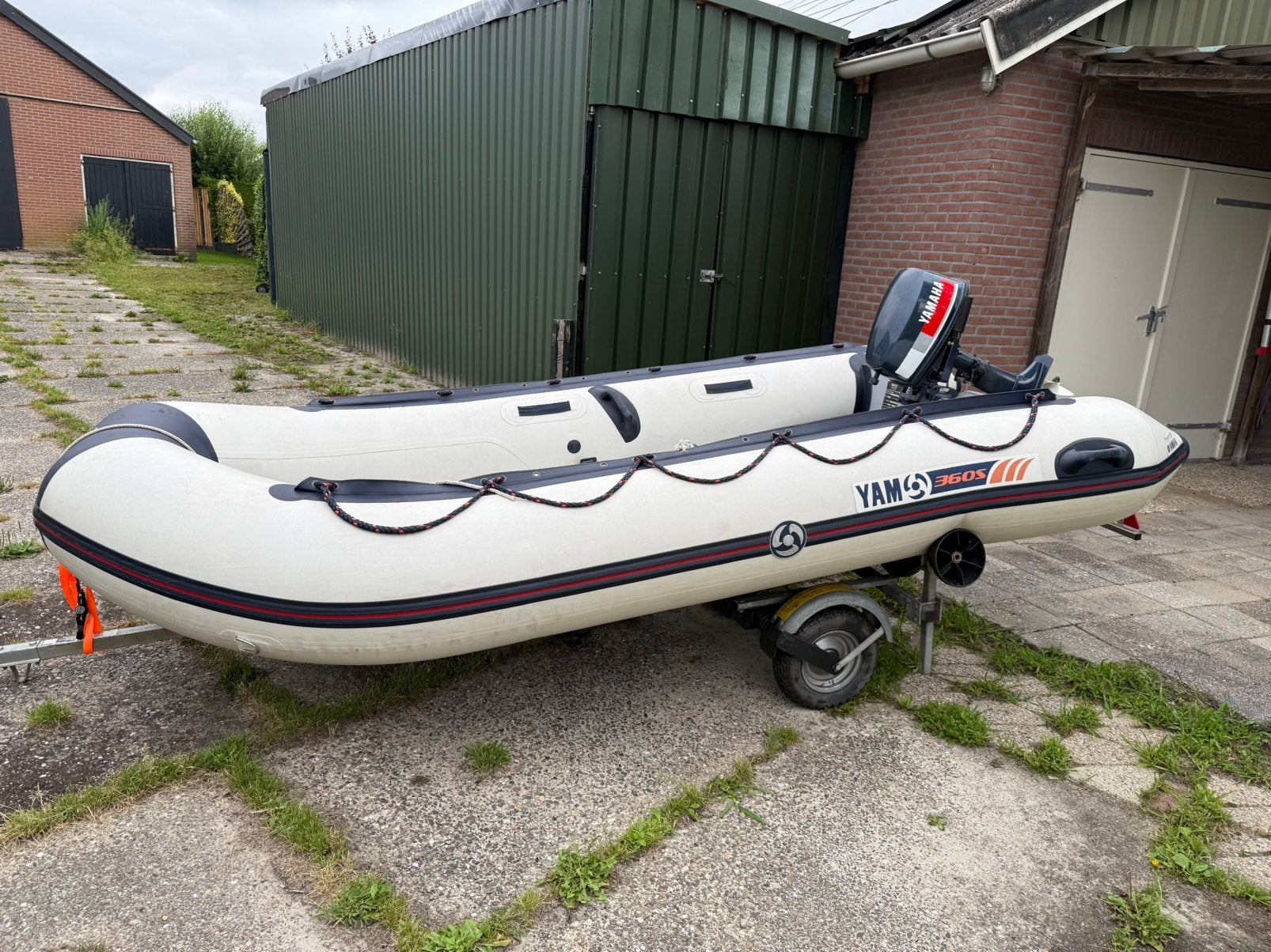 YAM 360S 5PK en Suzumar DS265 4PK, Ophalen, Aluminium, Gebruikt, Suzumar