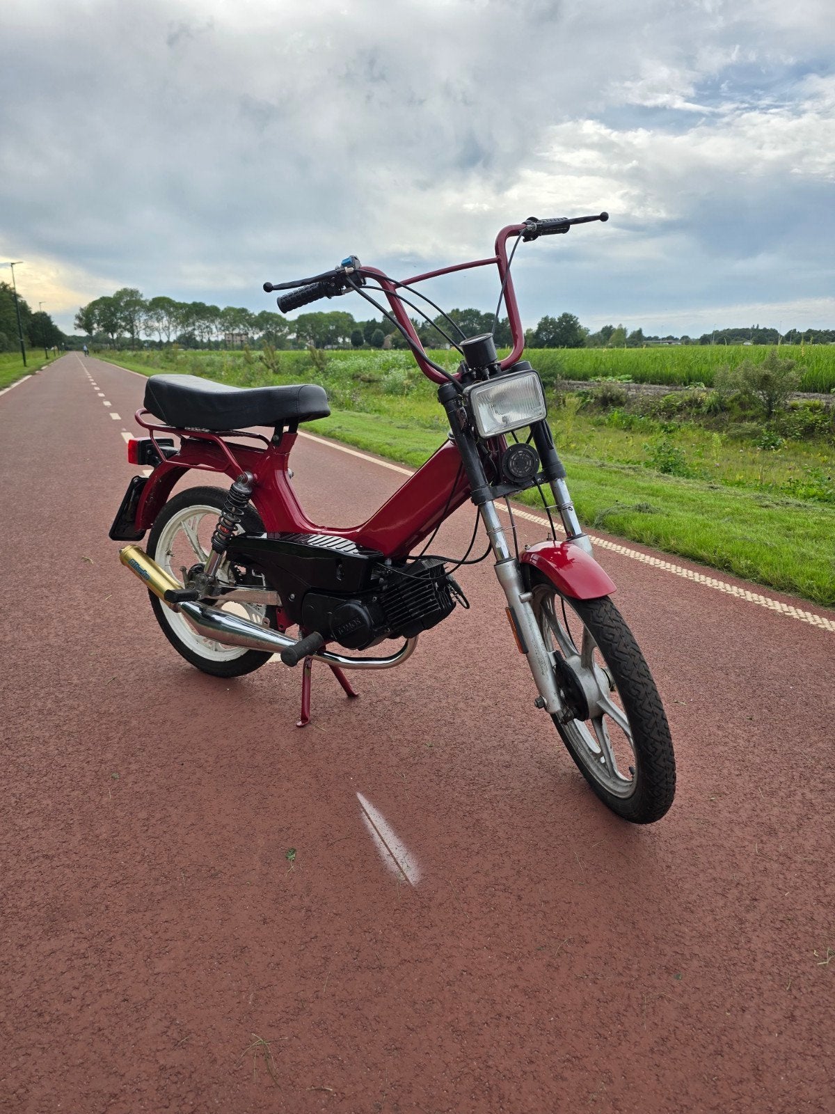 tomos a3 blauw kenteken, Fietsen en Brommers, Ophalen, Zo goed als nieuw, 2 versnellingen, 50 cc