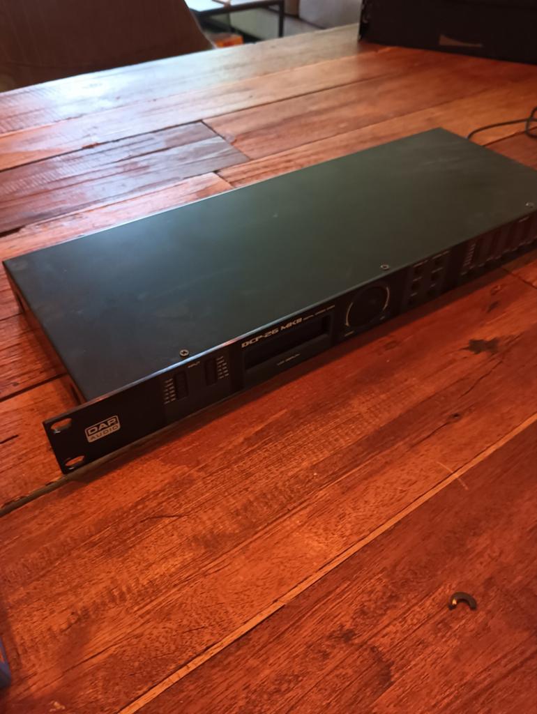 DAP Audio DCP-26 MKII Digitale Crossover, Ophalen of Verzenden, Gebruikt, Minder dan 5 kanalen