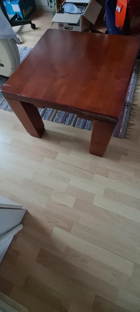Kersen houten  salon en bij zet tafel, Ophalen, 50 tot 100 cm, Kersenhout, Minder dan 50 cm