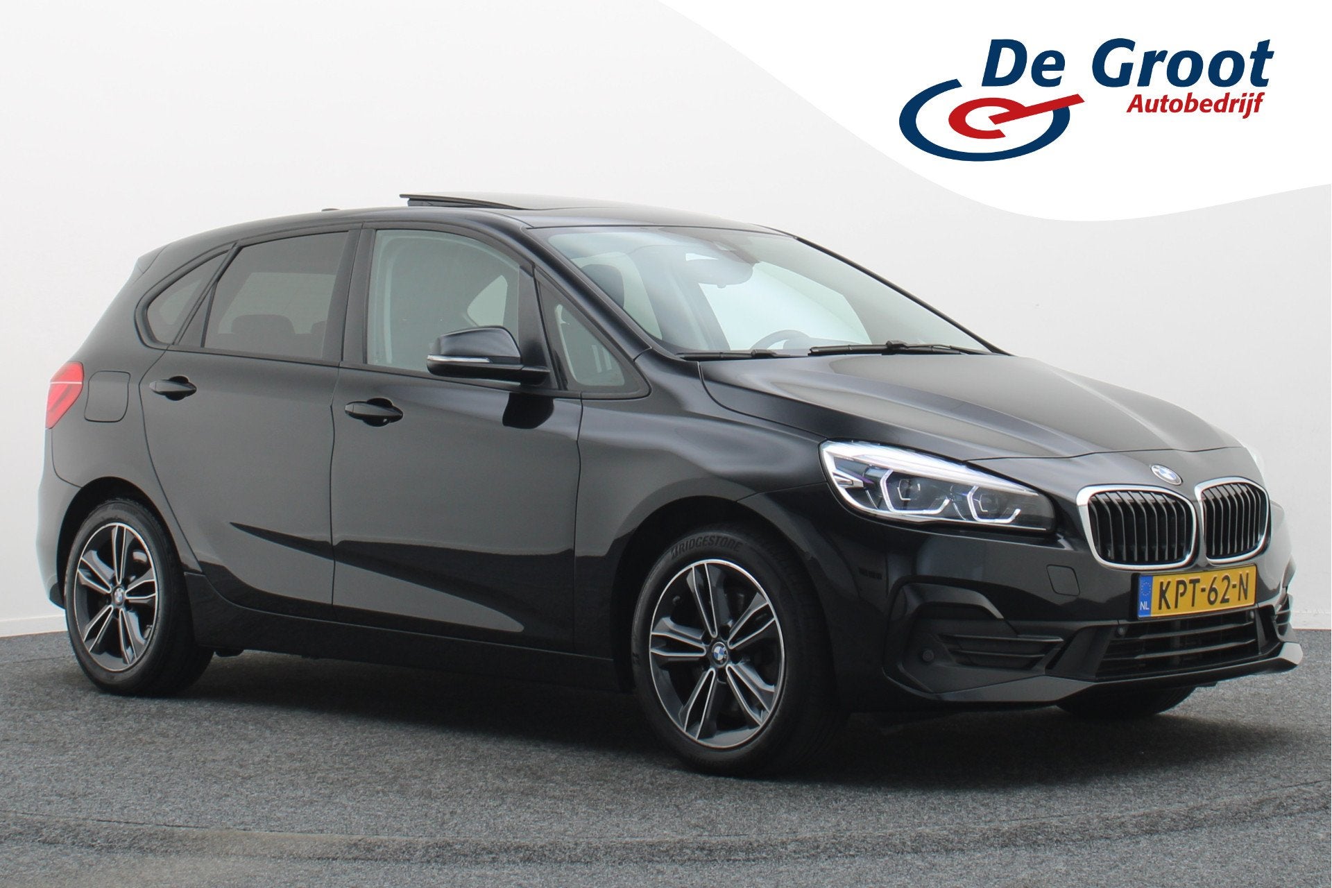 BMW 2 Serie Active Tourer 225xe iPerformance High Executive, Gebruikt, Euro 6, Leder en Stof, Zwart