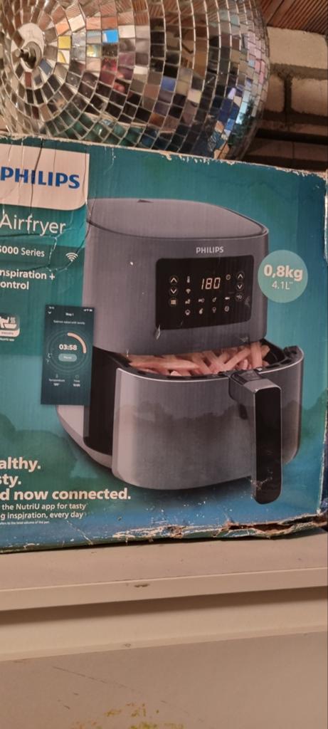 Philips Airfryer 5000 Series - Zo goed als nieuw, Ophalen of Verzenden, Zo goed als nieuw, Airfryer, Minder dan 750 gram