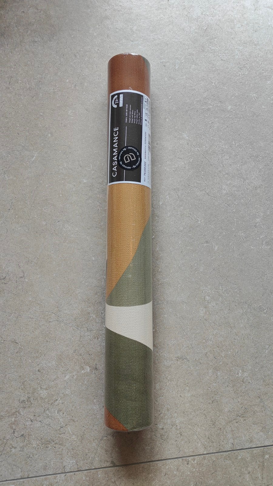 Casamance Mandorla Kaki/Terre de Sienne Behang - Nieuw, Huis en Inrichting, Ophalen of Verzenden