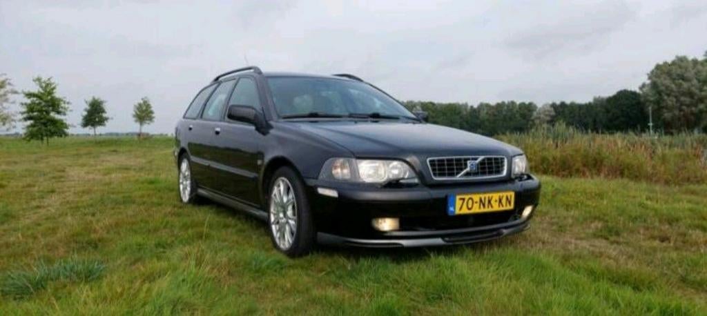 Volvo V40 2.0 T 2003 Zwart 200 pk, Auto's, Volvo, Particulier, V40, Benzine, D, Stationwagon, Handgeschakeld, Origineel Nederlands