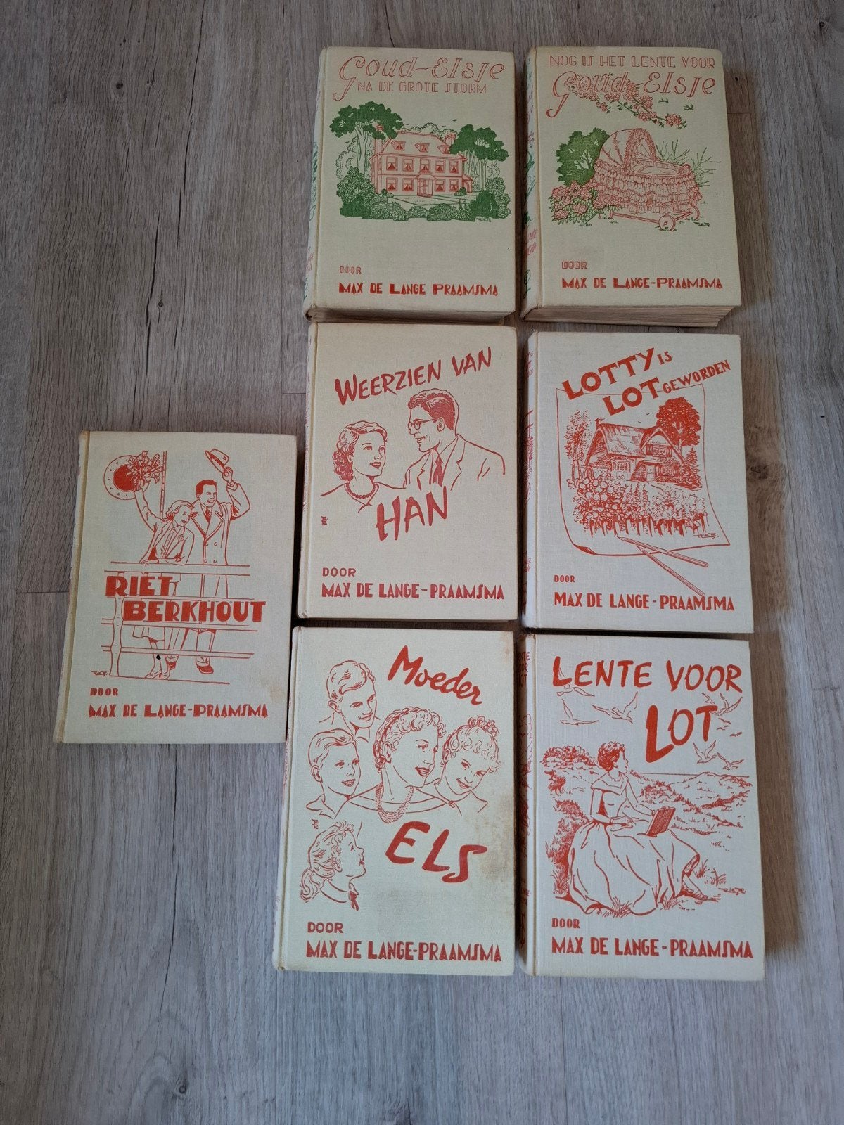 Serie Goud Elsje boeken, nog netjes, Max de Lange- Praamsa, Ophalen of Verzenden