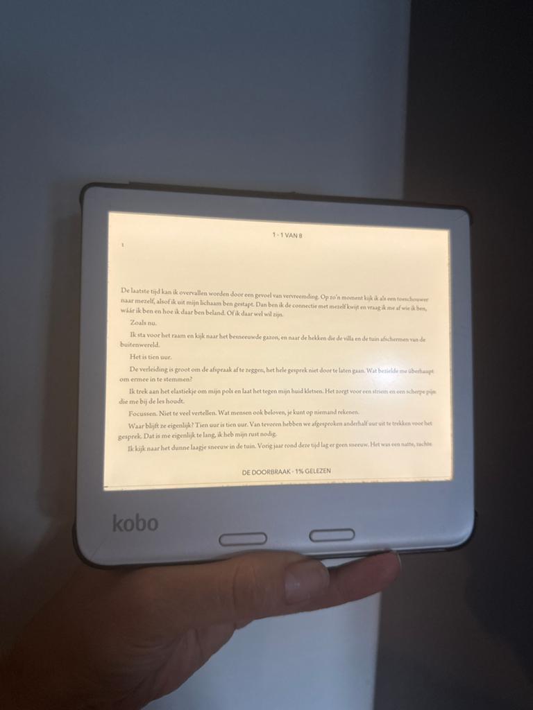 Kobo Libra 2 e-reader - Perfect voor leesplezier, Computers en Software, E-readers, Ophalen, Gebruikt, Bluetooth, 7 inch