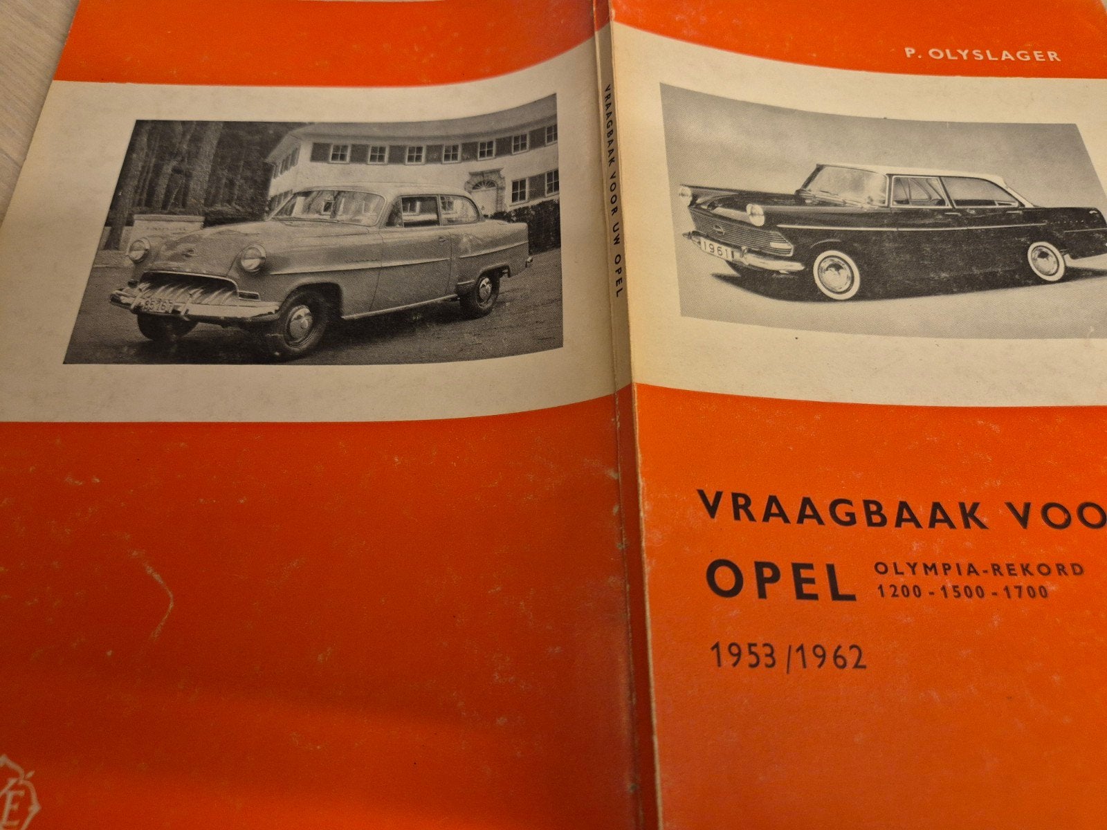 1953 1963 Opel Olympia Rekord vraagbaak óók cabriolet izgst, Ophalen of Verzenden