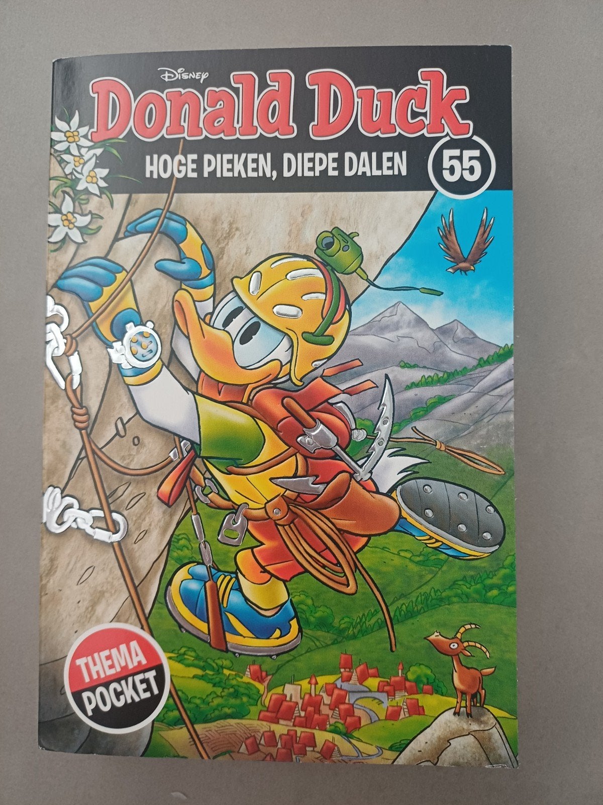 Donald Duck Themapocket 55: Hoge Pieken, Diepe Dalen, Fictie algemeen, Walt Disney, Nieuw, Ophalen of Verzenden