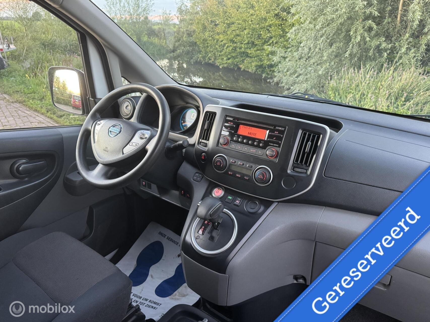 Nissan e-NV200 bestel Optima 40 kWh | Snellader | Airco, Gebruikt, Elektrische ramen, Met garantie (alle), Wit