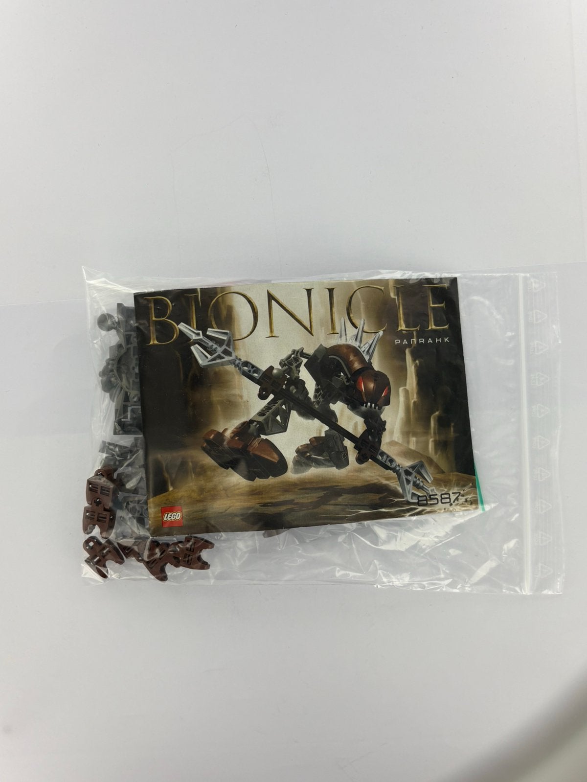 LEGO 8587 Panrahk (BIONICLE) - Compleet, Bionicle, Lego, Compleet, Ophalen of Verzenden