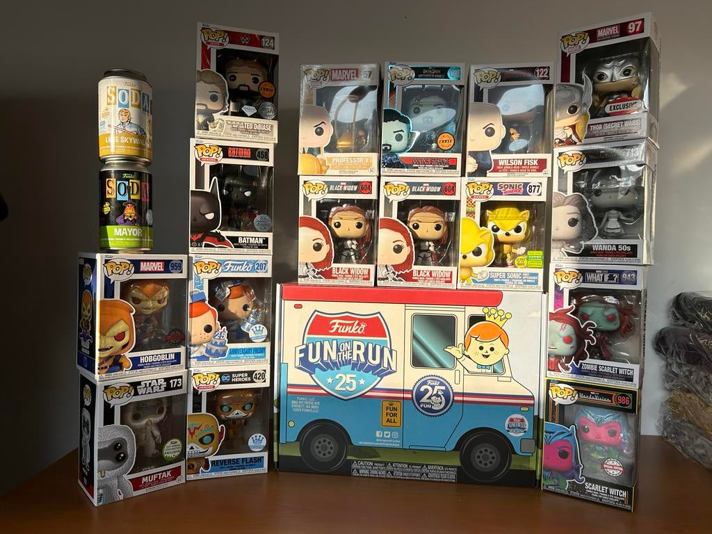 Grote Funko Pop Collectie - Diverse Figuren en Exclusives, Ophalen of Verzenden, Zo goed als nieuw