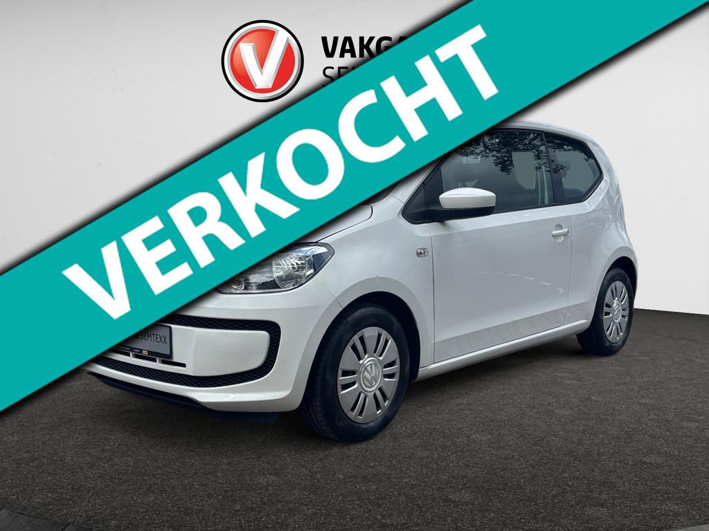 Volkswagen Up! 1.0 high up! BlueMotion | Airco | Navi | Star, Voorwielaandrijving, Euro 5, Stof, Gebruikt