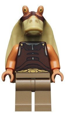 Lego Star Wars Gungan Soldier SW0302, Ophalen of Verzenden, Zo goed als nieuw, Minifiguur, Pattarensponger@gmail.com