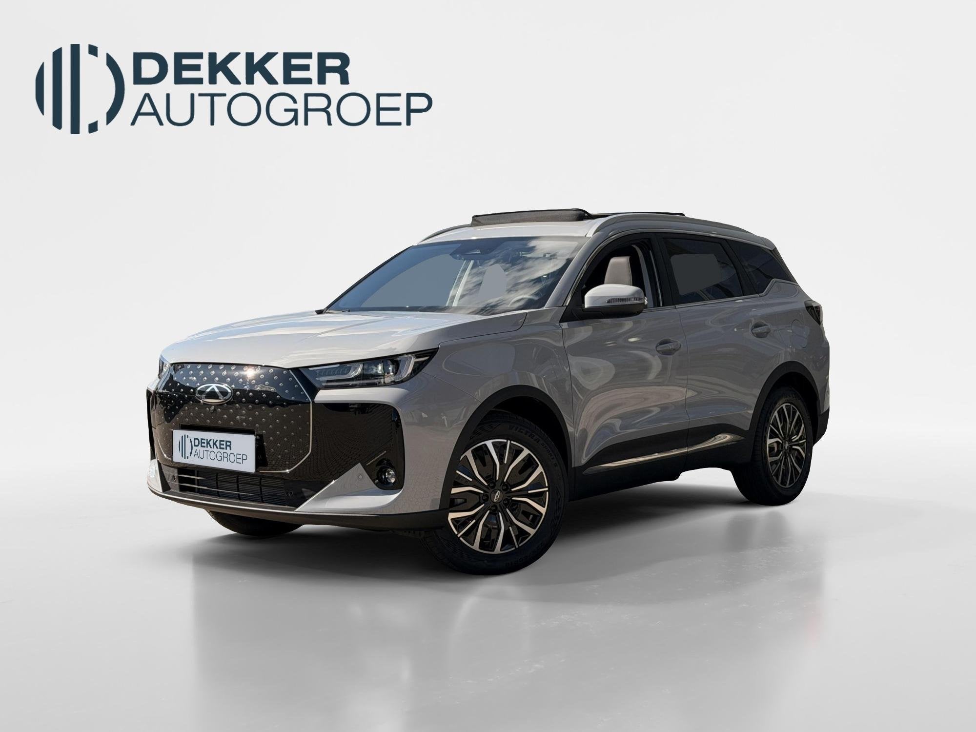 Chery Tiggo 7 Unique PHEV DRIVING ASSISTANCE I PANORAMADAK I, Auto's, Stof, 1498 cc, Zwart, 4 cilinders