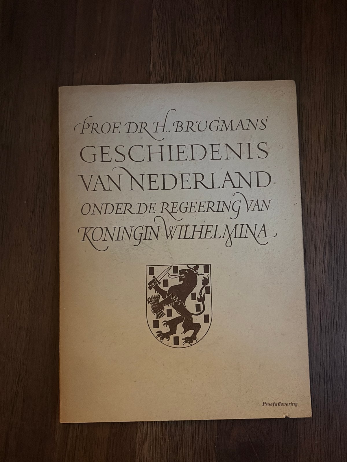 Geschiedenis van Nederland onder Koningin Wilhelmina, Boeken, Ophalen of Verzenden, 20e eeuw of later, Gelezen