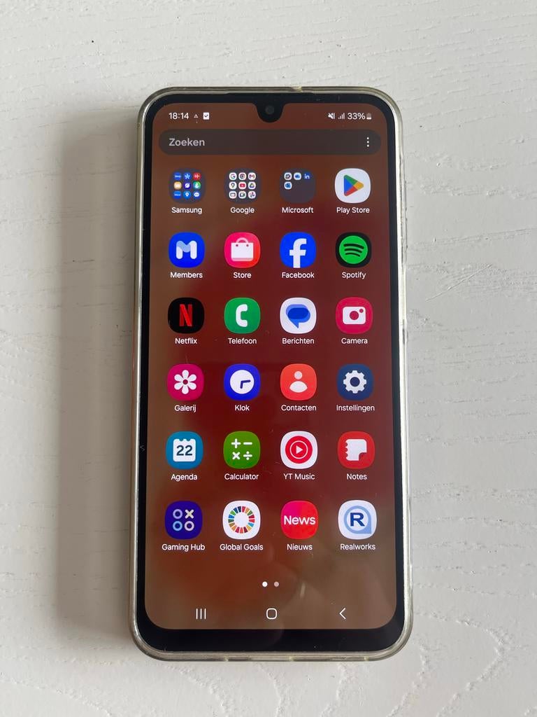 Samsung A16 zo goed als nieuw, Zwart, Touchscreen, Ophalen of Verzenden, Zo goed als nieuw