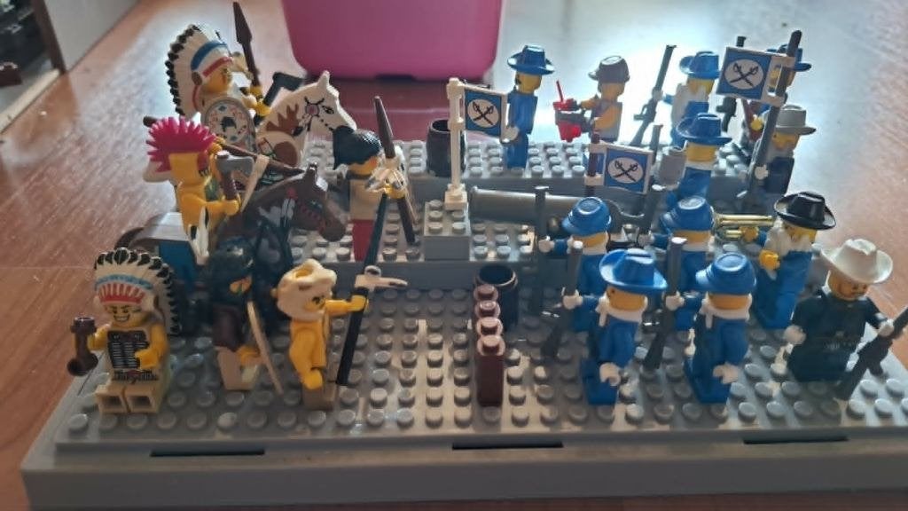 battle frontier, Kinderen en Baby's, Speelgoed | Duplo en Lego, Compleet, MOC (eigen creatie), Overige thema's, Lego