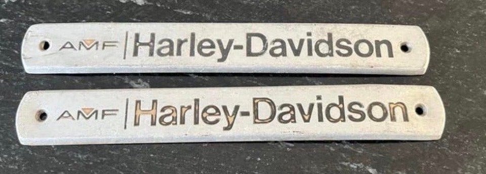 Harley Davidson Shovelhead Tankemblemen AMF, Motoren, Ophalen of Verzenden, Gebruikt