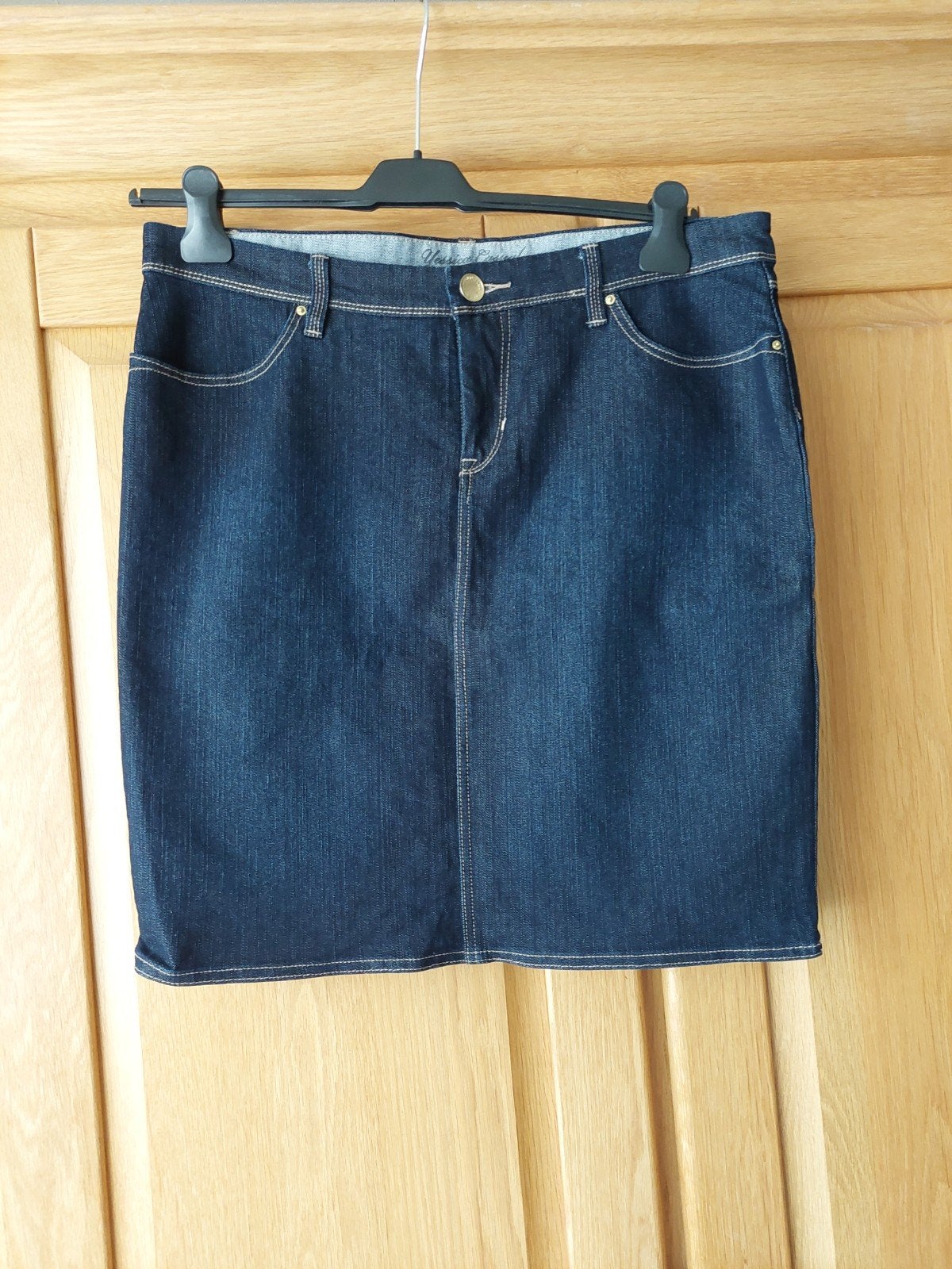 Nieuwe spijkerrok, maat 44, C&A, Blauw, Maat 42/44 (L), Nieuw, Ophalen of Verzenden