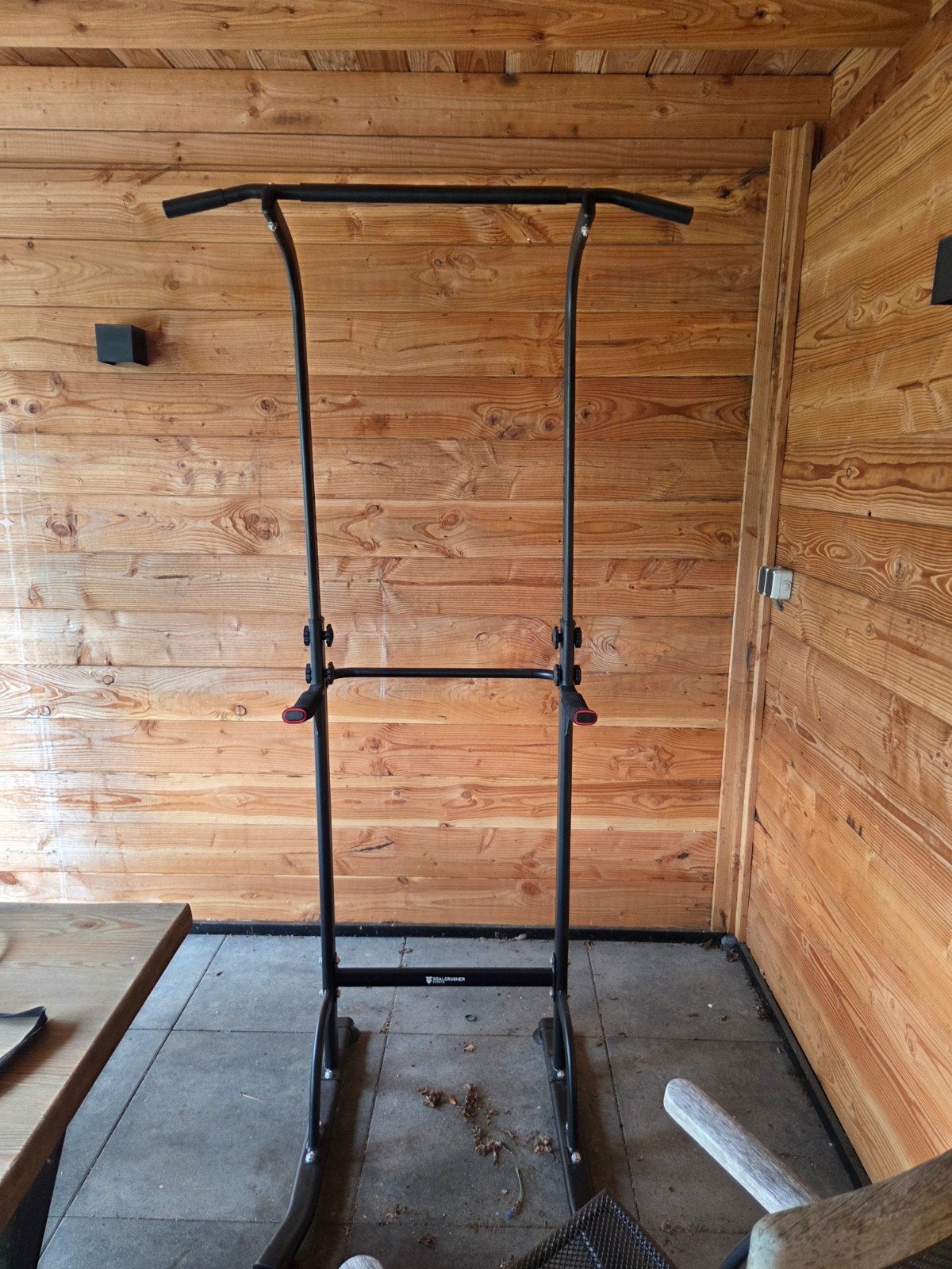 Pull-up en Dipbar - Krachttraining voor Thuis, Sport en Fitness, Fitnessmaterialen, Ophalen, Gebruikt, Buik, Oprekstang