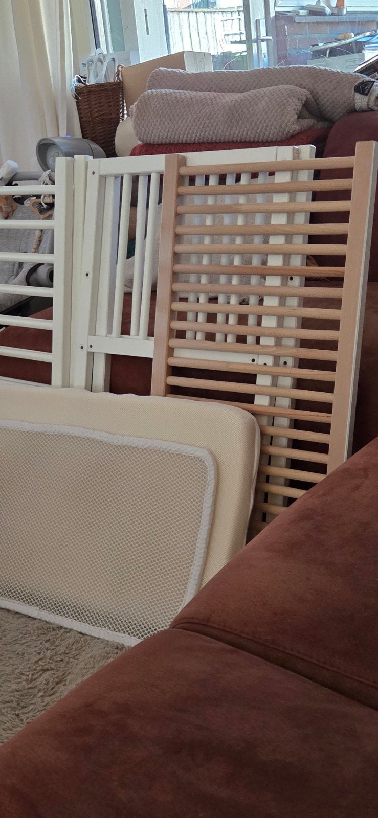 Petit Amelie Co-sleeper/wiegje met matrasje, Ophalen, Gebruikt, Wieg