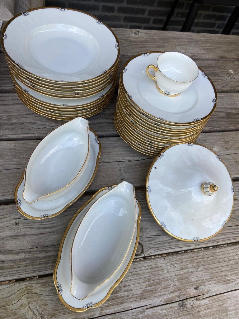 porselein Tettau Servies, Ophalen