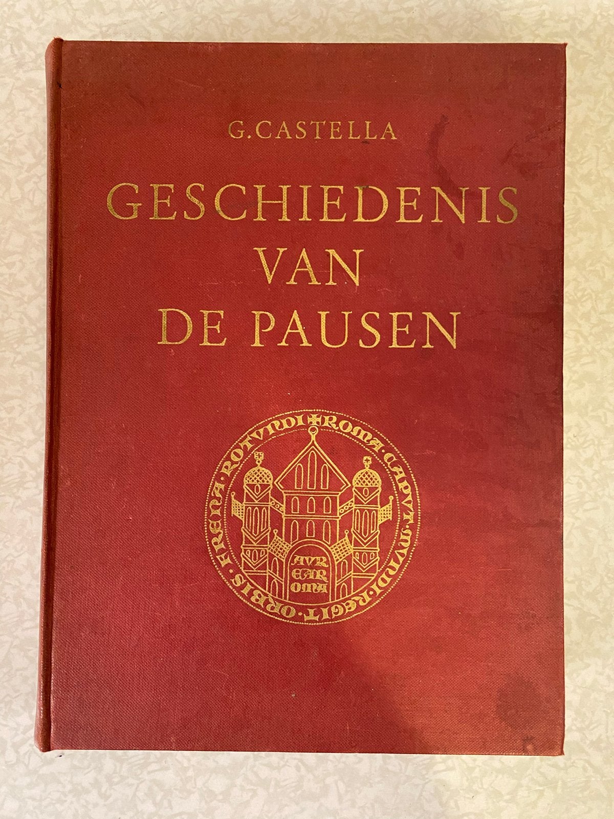 Geschiedenis van de Pausen - G. Castella (1950), Ophalen of Verzenden, Gelezen, Christendom | Katholiek
