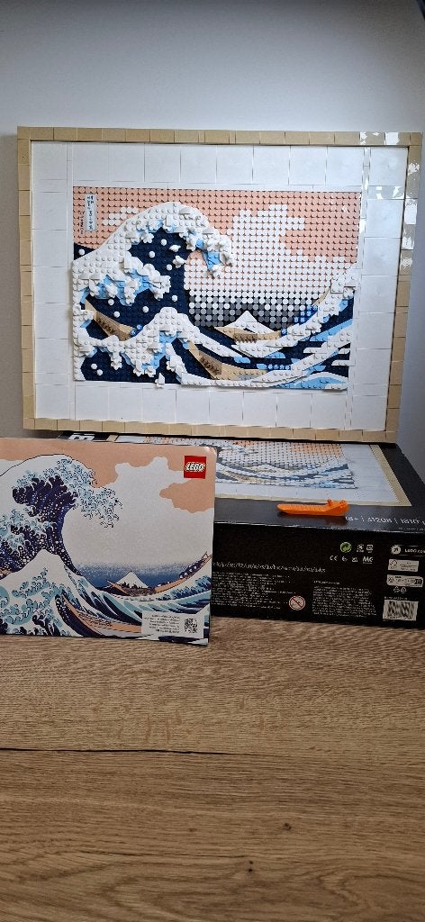 LEGO Art 31208 Hokusai De Grote Golf + Doos & Boekje, Ophalen, Lego, Overige thema's, Lego