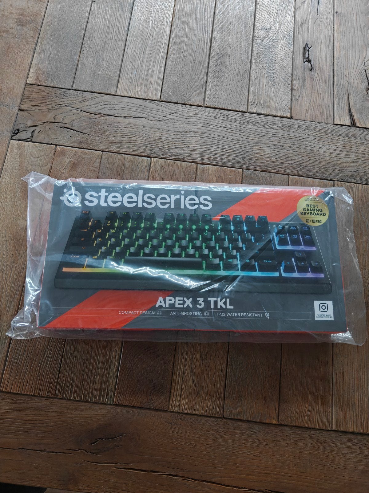 Steelseries Apex 3 TKL Gaming keyboard, Nieuw, Ophalen of Verzenden, Qwerty, Steelseries