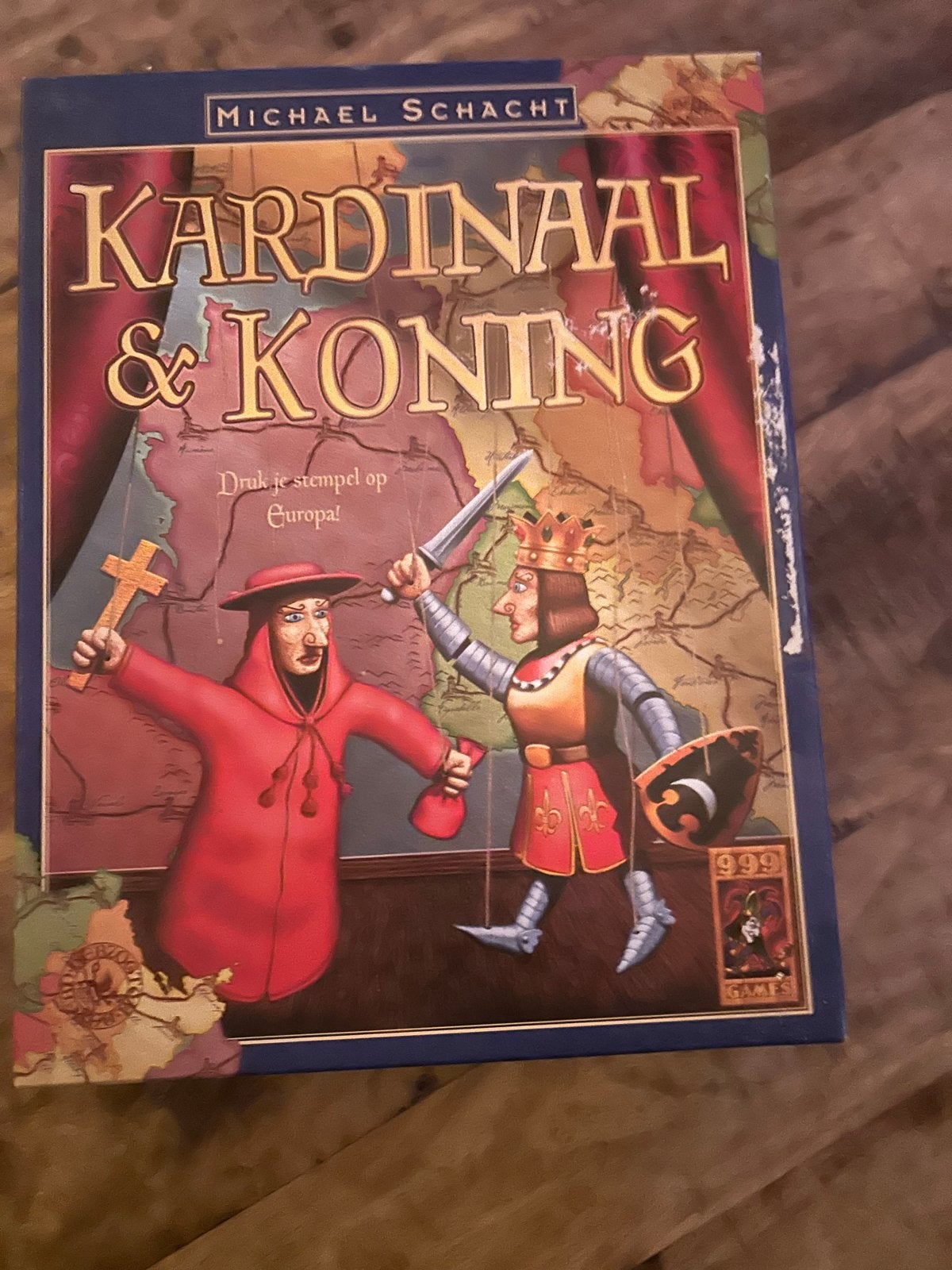 Kardinaal & Koning Bordspel - Michael Schacht, Hobby en Vrije tijd, Drie of vier spelers, Ophalen of Verzenden, Gebruikt