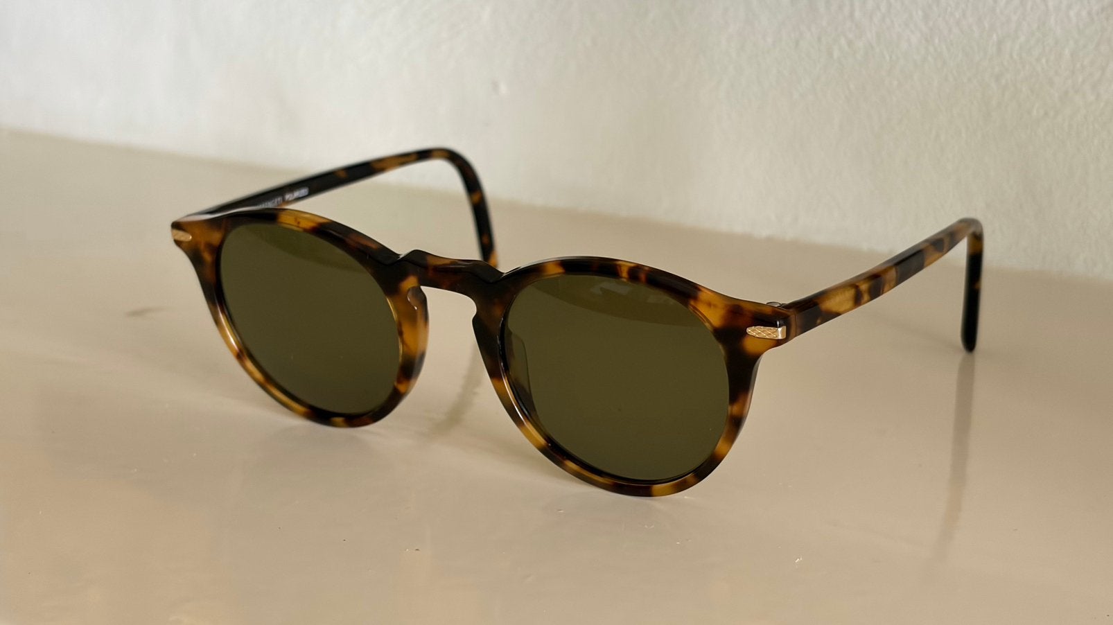 Serengeti Zonnebril  Raffaelle Shiny Tortoise Polarized, Zonnebril, Bruin, Zo goed als nieuw, Ophalen