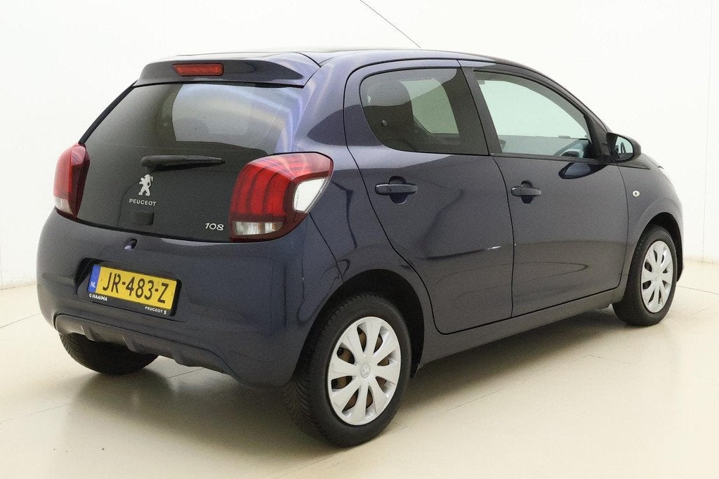 Peugeot 108 1.0 e-VTi Active | Airco | Centraal portiervergr, Auto's, Voorwielaandrijving, Stof, Gebruikt, Euro 6