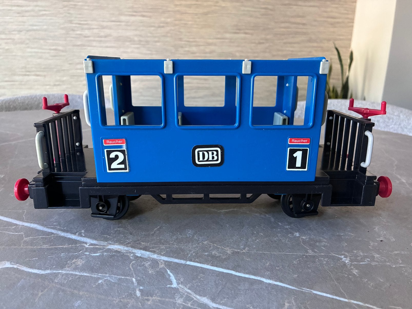 Playmobil treincoupé set 4100., Ophalen of Verzenden, Gebruikt, Losse onderdelen