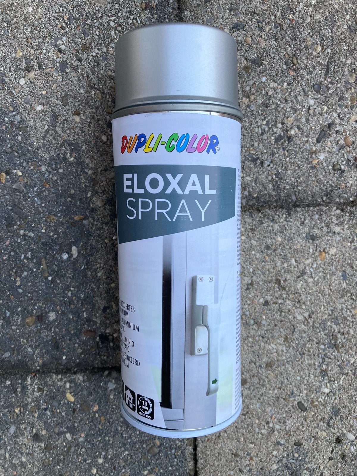 Dupli-Color Elloxal Spray - Zilverkleurige Verf, Nieuw, Ophalen of Verzenden, Verf, Grijs