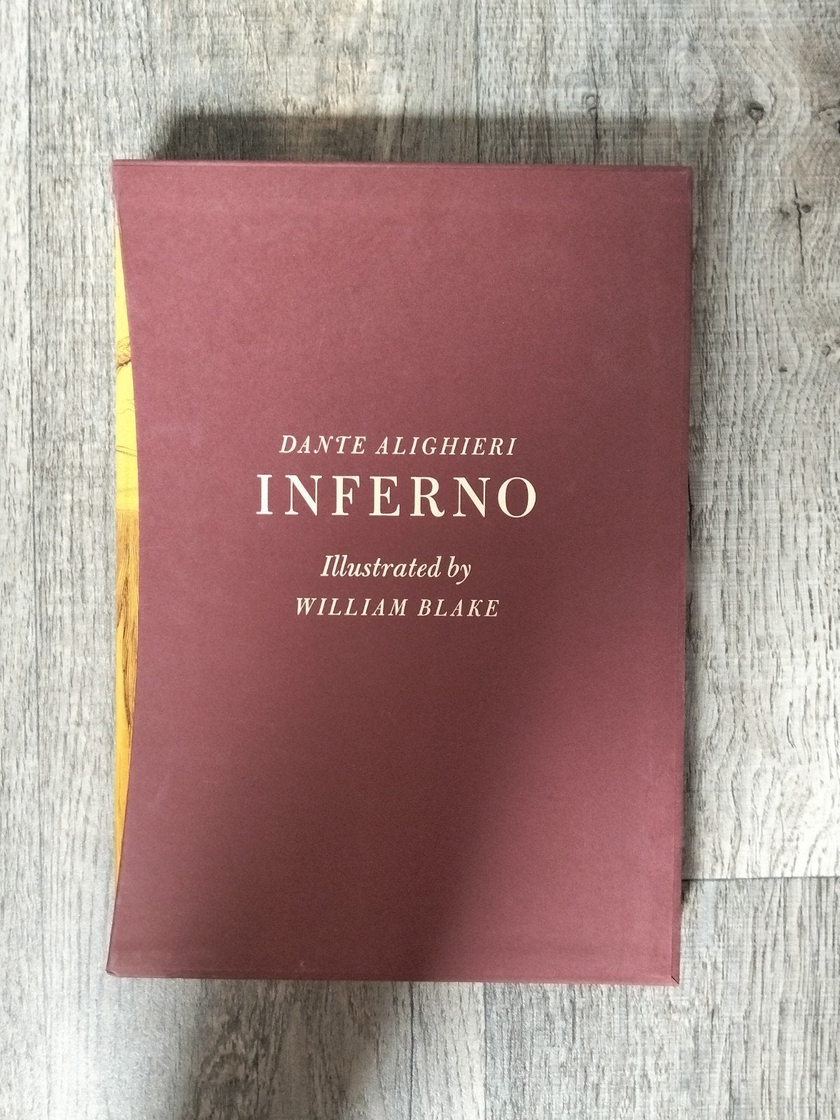 Dante's Inferno - Luxe Hardcover met Slipcase - Zeer Goed, Boeken, Ophalen of Verzenden, Zo goed als nieuw