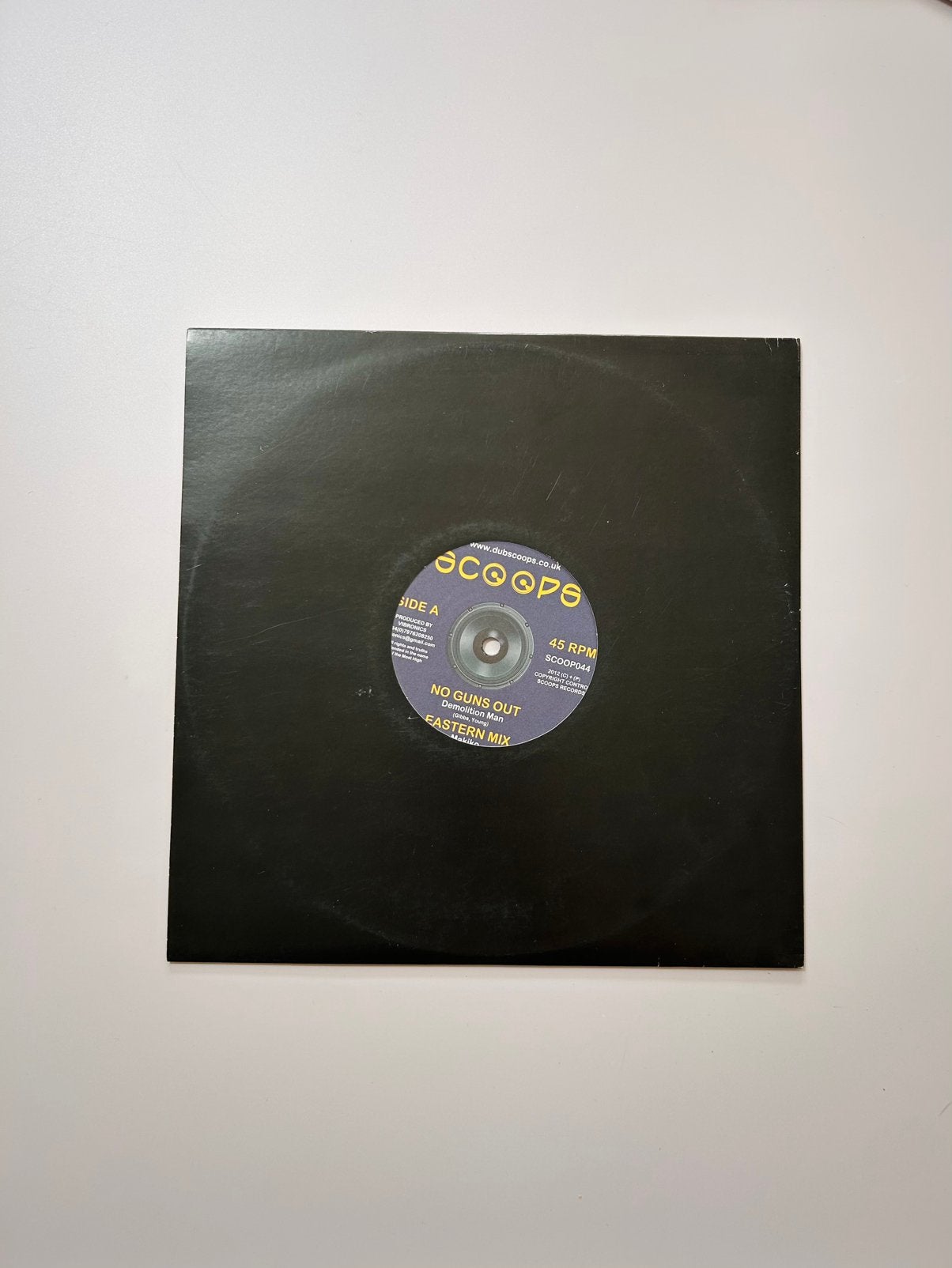 Demolition Man –No Guns Out Scoops Records SCOOP044, Ophalen of Verzenden, Gebruikt, 10 inch, LP