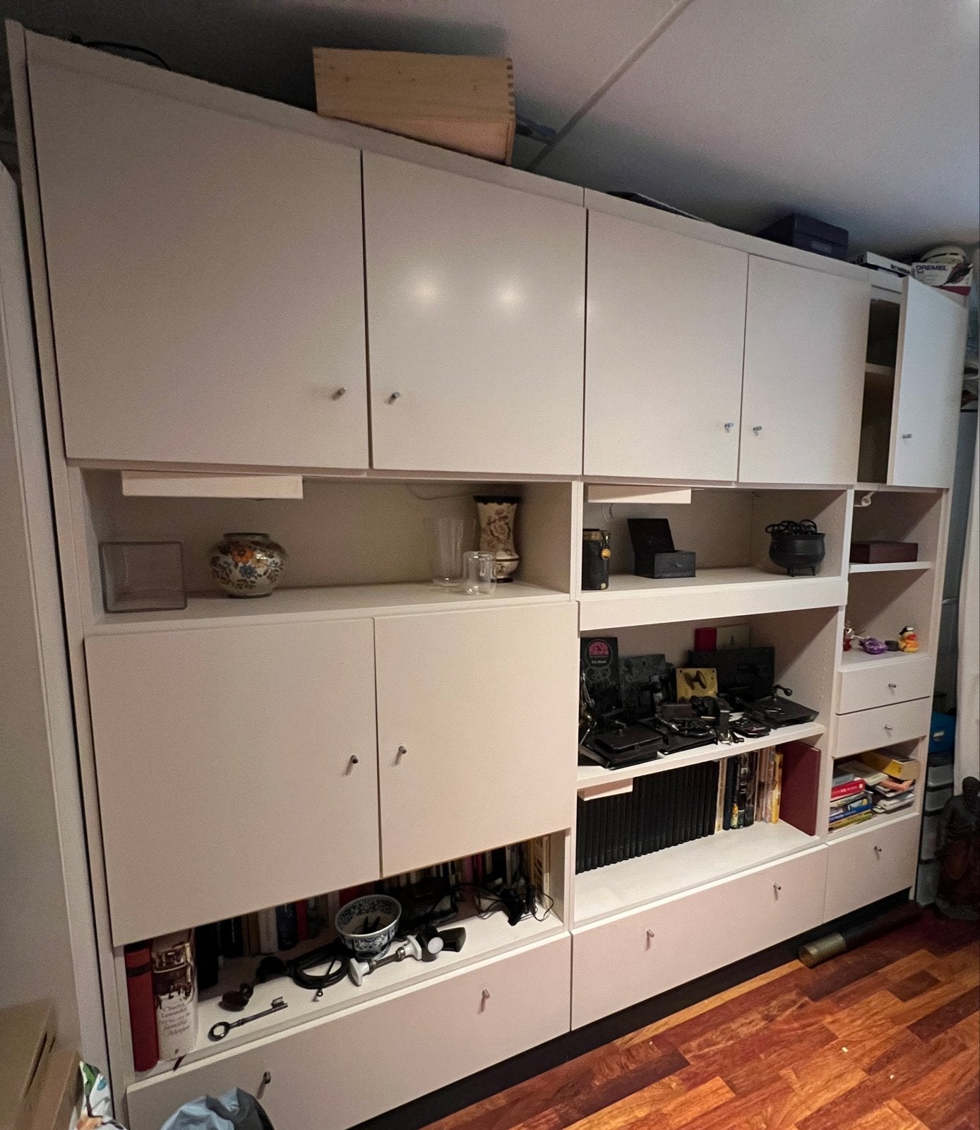 Interlübke Studimo wandmeubel - Jaren '70, Ophalen, 200 cm of meer, 300 cm of meer, Zo goed als nieuw