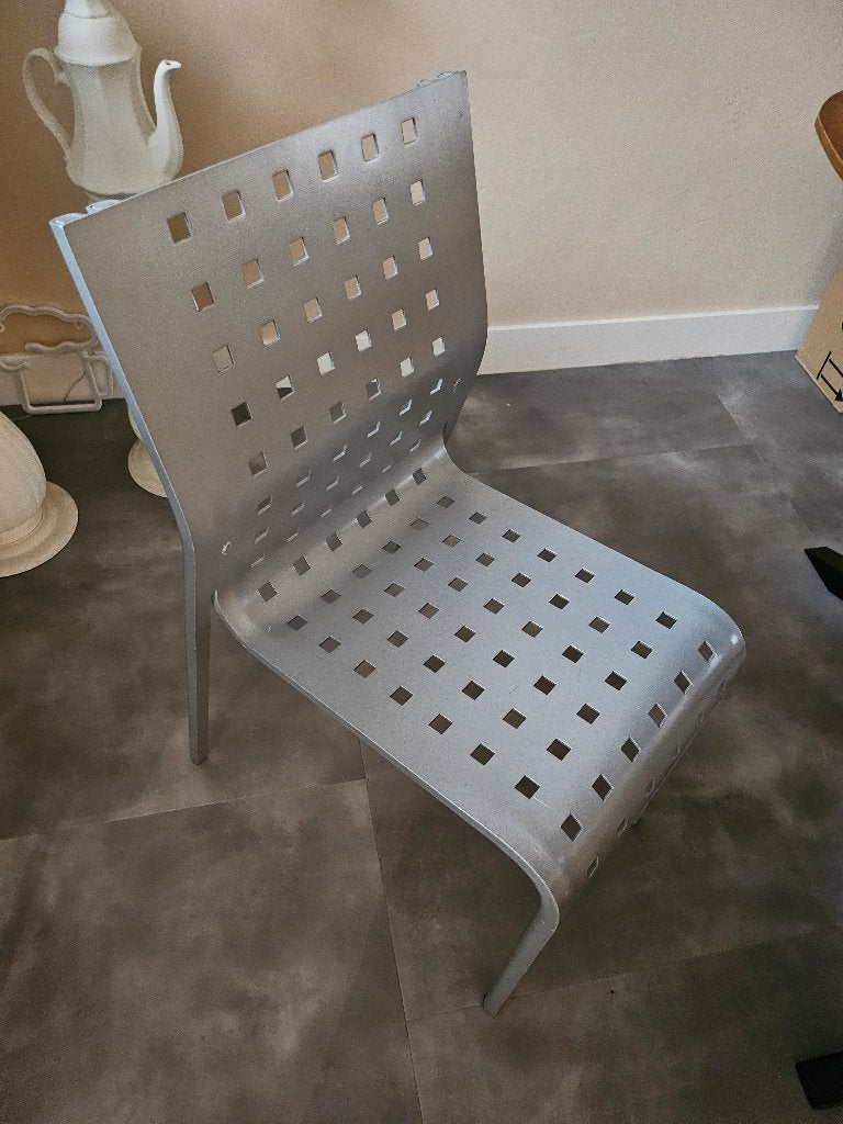 eetkamerstoelen, Ophalen, Gebruikt, Vier, Metaal