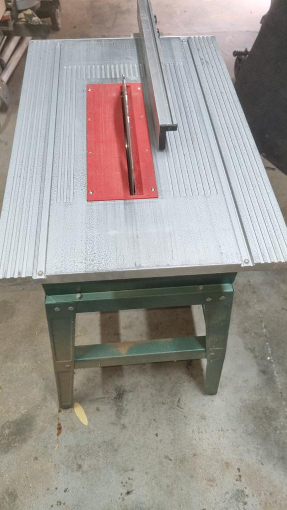 Ferm FZT-250 Tafelzaag - 230V, Doe-het-zelf en Verbouw, Ophalen, Gebruikt, Cirkelzaag, 70 mm of meer