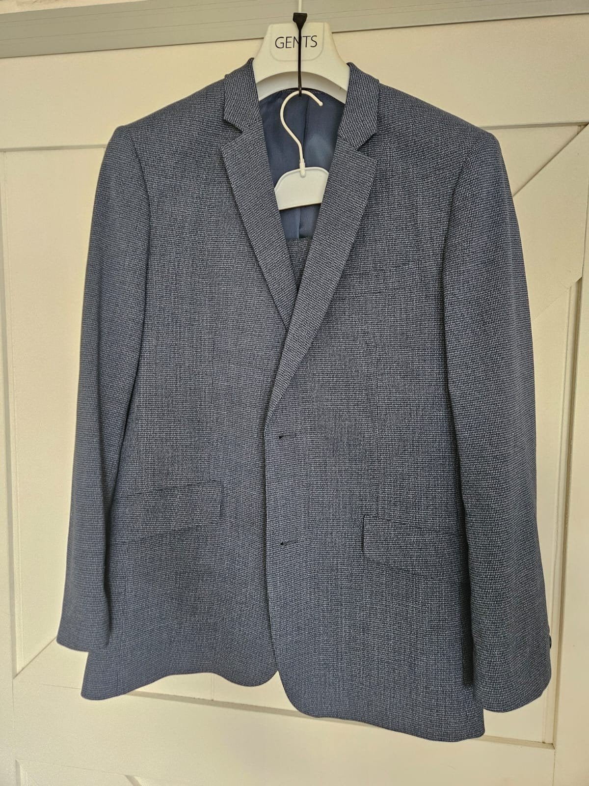Stijlvol Heren pak - Blauw, Maat 52, Maat 52/54 (L), Blauw, GENTS, Ophalen of Verzenden