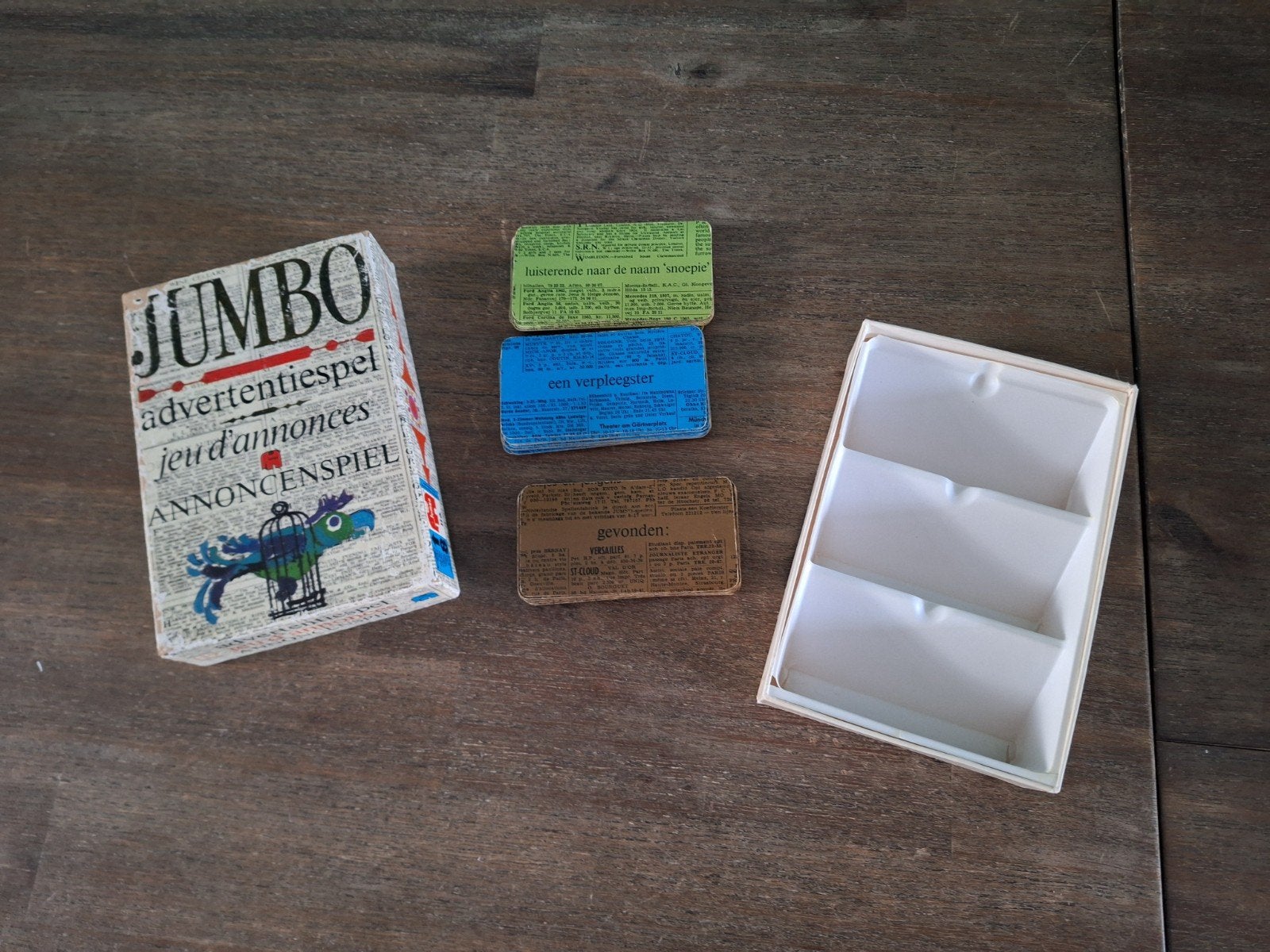 Advertentiespel Vintage, Ophalen of Verzenden, Zo goed als nieuw, Jumbo