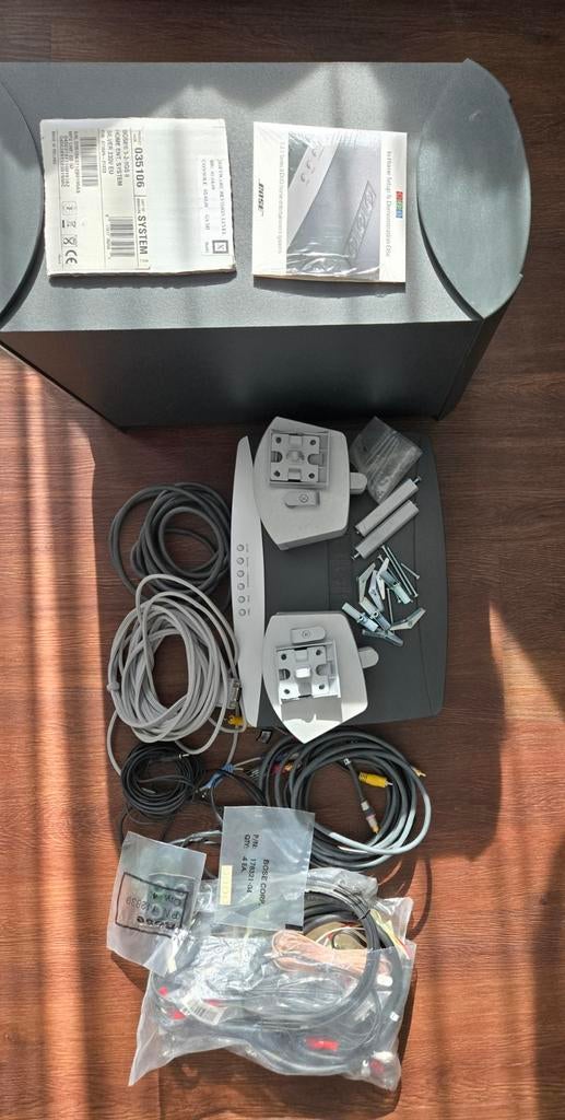 Bose 3-2-1 GS II systeem compleet met alle kabels en beugels, Overige merken, Gebruikt, 2.1-systeem, 70 watt of meer