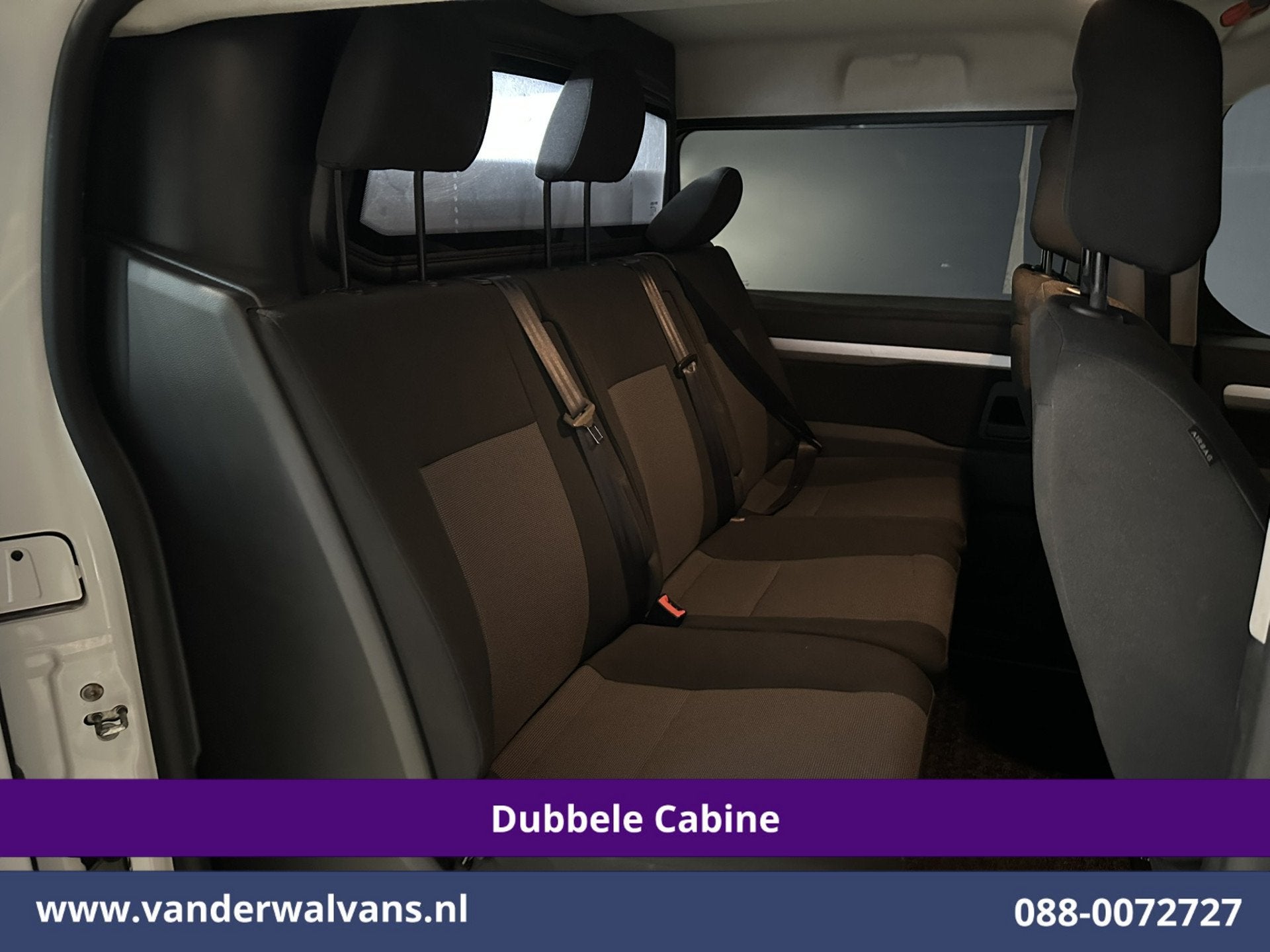 Peugeot Expert 2.0 BlueHDI 123pk L3H1 Dubbele Cabine Euro6 A, Stof, Gebruikt, 4 cilinders, 2500 kg