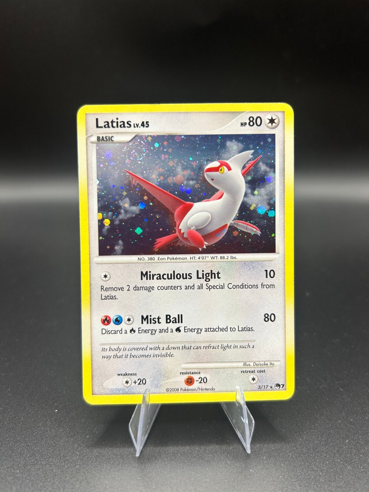 Latias Lv.45 Pokémon Kaart (Miraculous Light), Hobby en Vrije tijd, Verzamelkaartspellen | Pokémon, Ophalen of Verzenden, Zo goed als nieuw