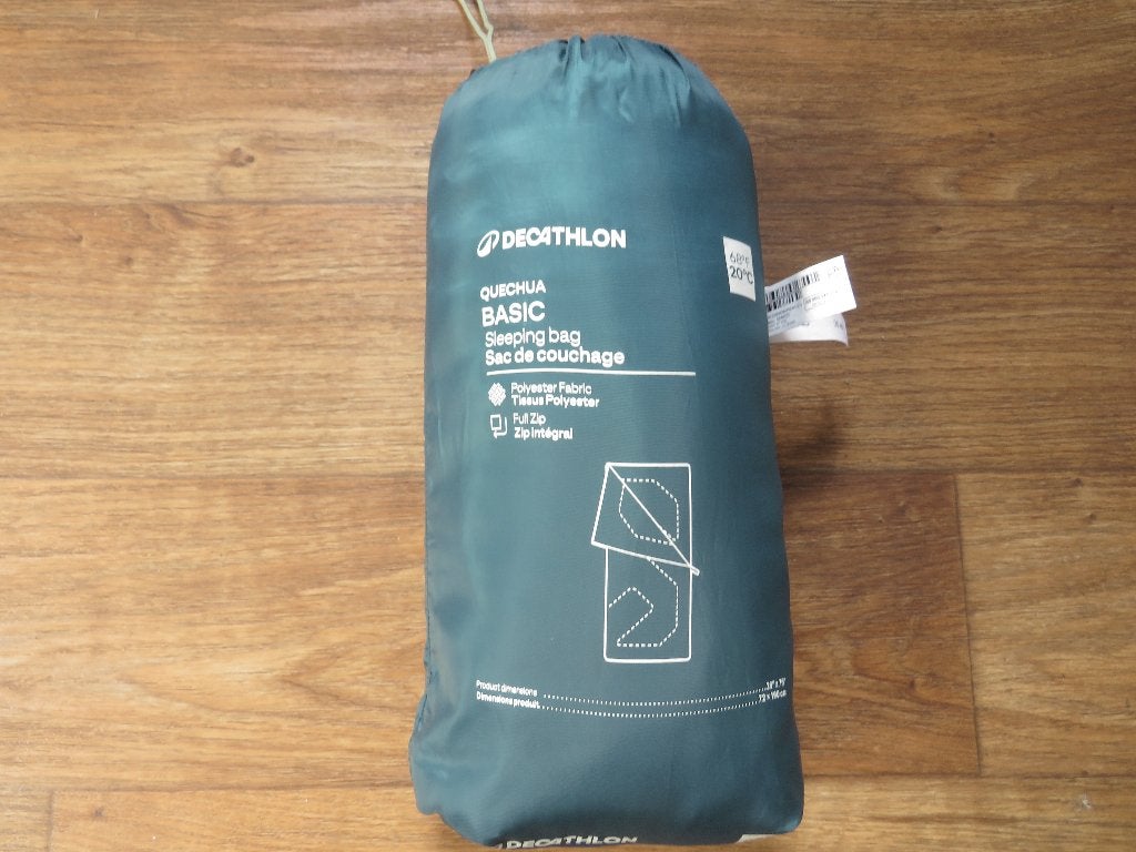 decathlon quechua basic zomer slaapzak 72 cm x 190 cm, Caravans en Kamperen, Ophalen of Verzenden, Gebruikt