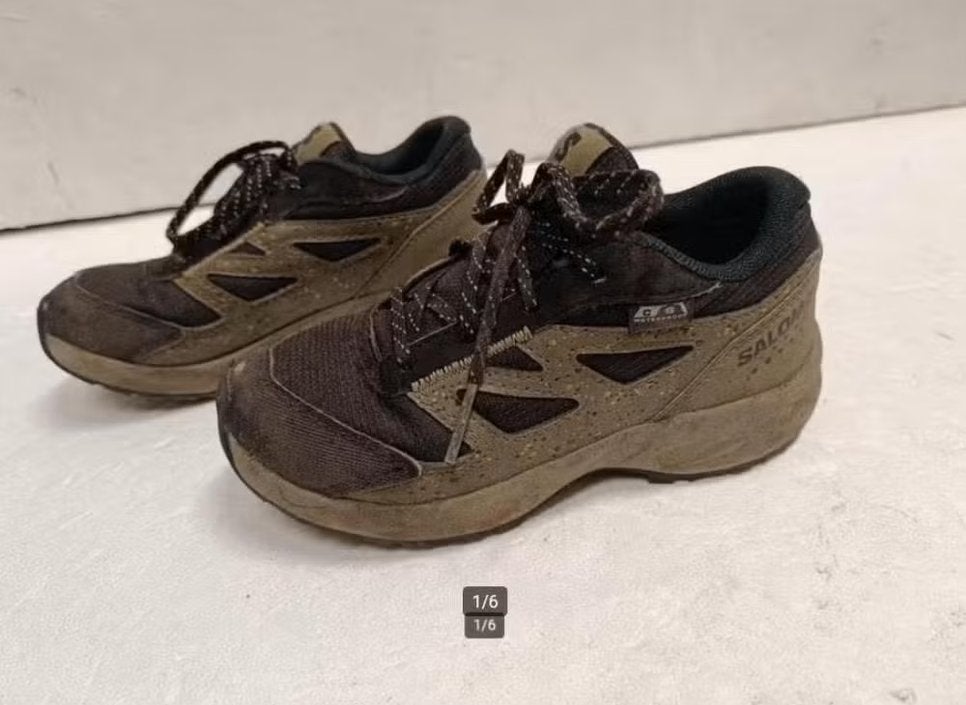 Salomon bergschoenen maat 31 (19cm) contagrip zool, Gebruikt, Schoenen, Ophalen of Verzenden