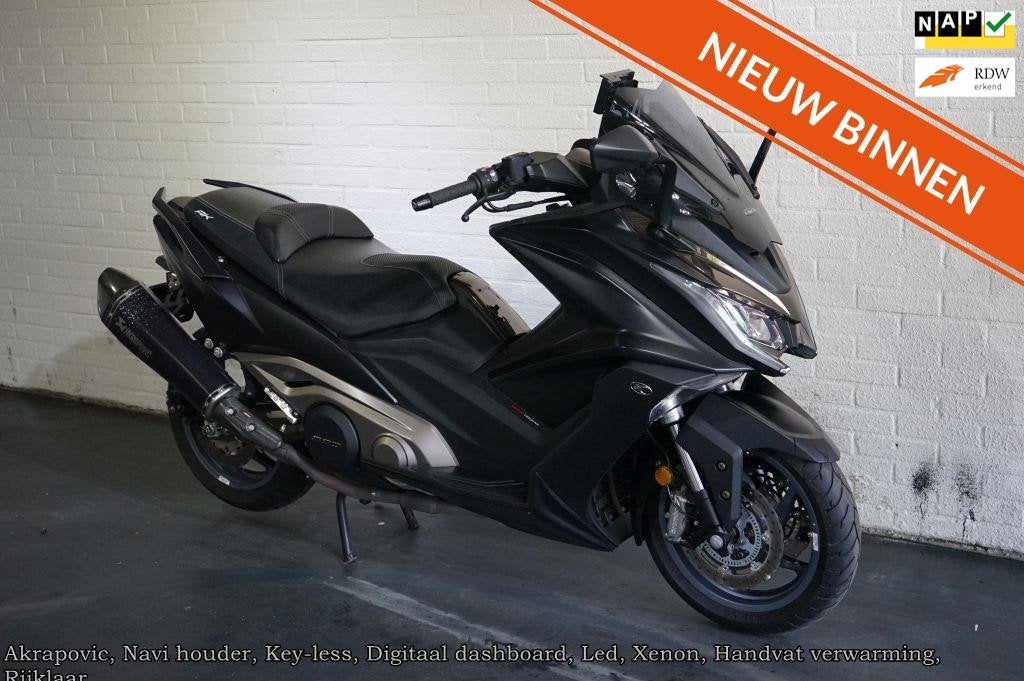 Kymco Scooter AK 550i, Akrapovic, Digital Dash, Navi-houder,, Motoren, Scooter, Kymco, Bedrijf, Meer dan 35 kW